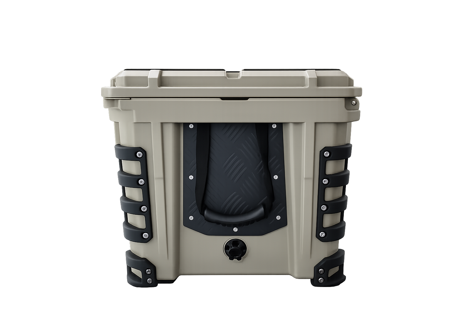 Armadillo refrigerator front view