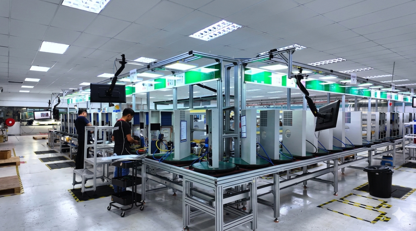 production line