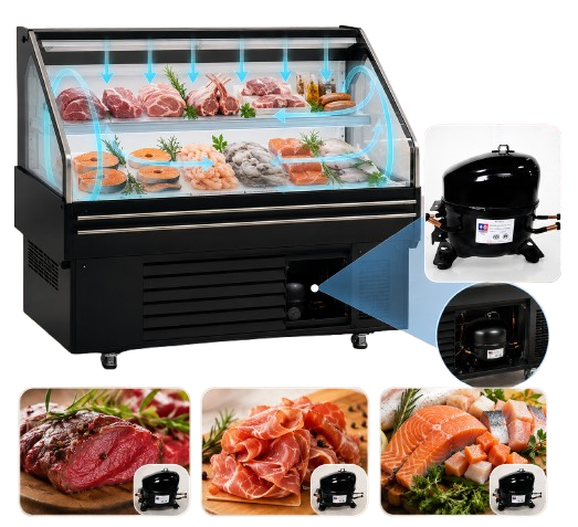 AK SWISS compressor used for display refrigeration